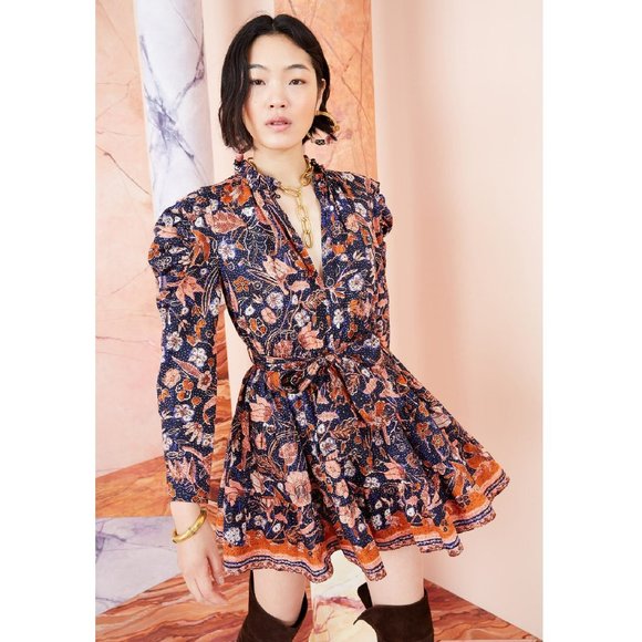 Ulla Johnson Dresses & Skirts - NWT ULLA JOHNSON Naima Dress in Midnight Floral, 6